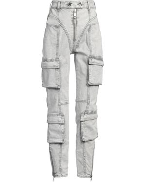 Elisabetta Franchi Pantaloni Jeans - Grigio