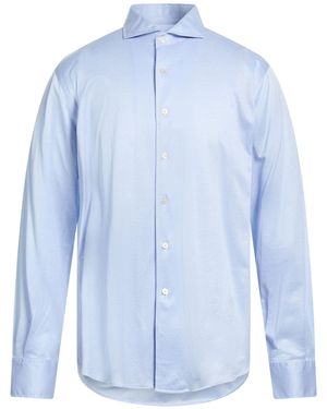 Canali Shirt Cotton - Blue