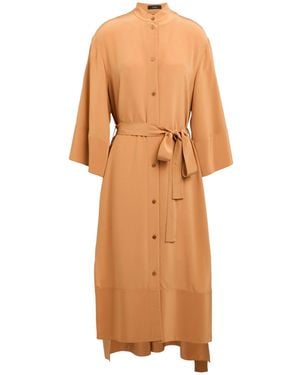 JOSEPH Vestido midi - Naranja