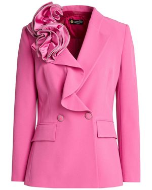CAMILLA Fuchsia Blazer Polyester - Pink