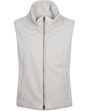 Barba Napoli Weste - Grau
