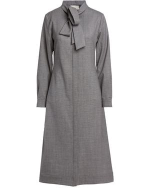 Crida Milano Midi Dress Virgin Wool, Lycra - Gray
