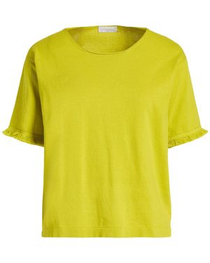 Bruno Manetti Lime Sweater Cotton - Yellow