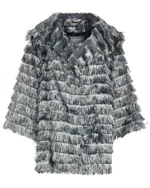 Alberta Ferretti Overcoat & Trench Coat Polyester - Grey