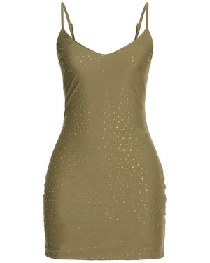 No Secrets Mini Dresses - Green