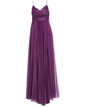Fabiana Filippi Plum Maxi Dress Polyester - Purple