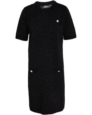 Versace Mini Dresses - Black