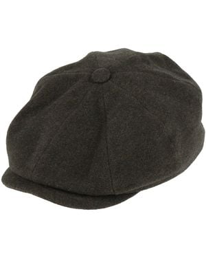 Stetson Dark Hat Wool, Polyamide, Cashmere - Black