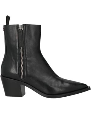 Halmanera Ankle Boots Leather - Black