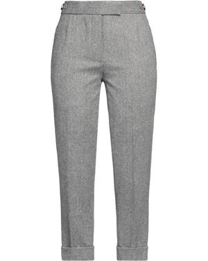 Thom Browne Pants Wool - Gray