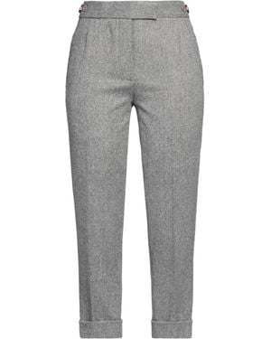 Thom Browne Pants Wool - Gray