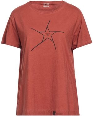 Massimo Alba T-Shirt Cotton - Red