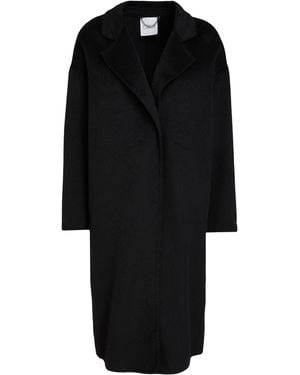 GRETHA Milano Manteau Long - Noir