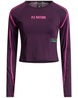 P.E Nation T-Shirts - Purple
