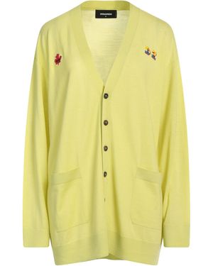 DSquared² Strickjacke - Gelb