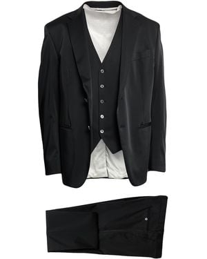 Tombolini Suit Acetate, Viscose - Black