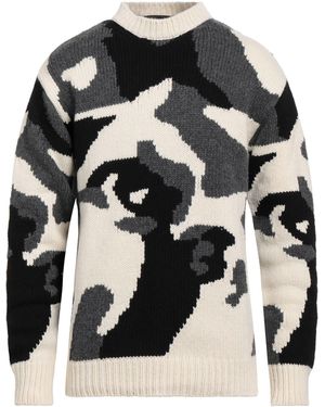 Les Hommes Jumper Virgin Wool - Black