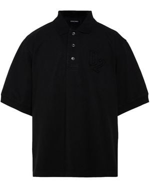 DSquared² Polo Shirt Cotton - Black