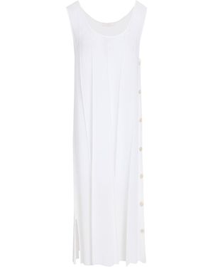 Fedeli Vestido Midi - Blanco