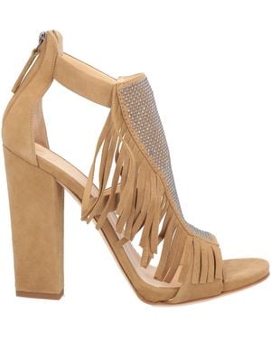 Giuseppe Zanotti Sandals Leather - Natural