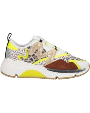 Manila Grace Sneakers Textile Fibers - Yellow