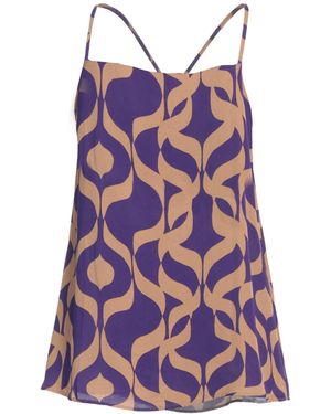 Luisa Cerano Top Viscose - Purple