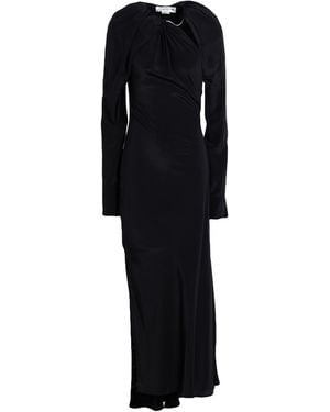 Victoria Beckham Maxi Dress Silk - Black