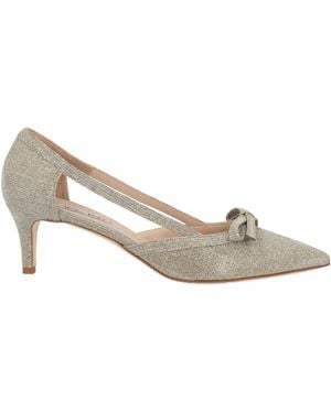 Walter Violet Pumps Textile Fibers - Metallic