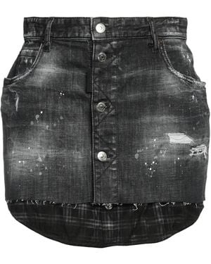 DSquared² Denim Skirt - Black