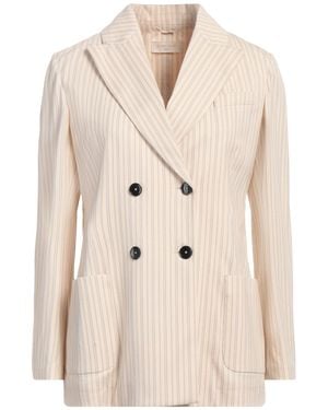 Circolo 1901 Blazer Cotton, Elastane - Natural