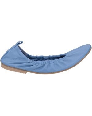 ALESSIA SANTI Ballet Flats Leather - Blue
