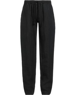 Fedeli Pants Linen - Black