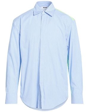 MSGM Chemise - Bleu