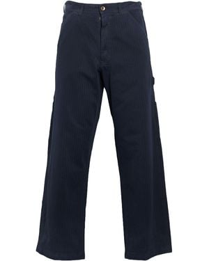 Maison Margiela Midnight Trousers Cotton - Blue