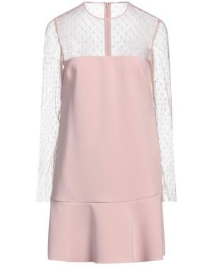 RED Valentino Mini Dress Polyester, Elastane - Pink