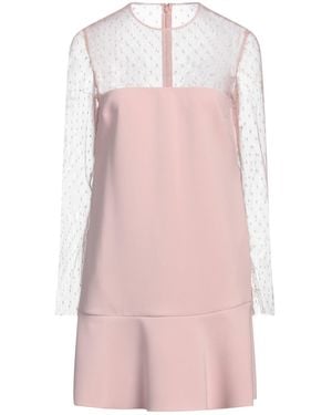 RED Valentino Mini Dress Polyester, Elastane - Pink