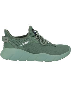Blauer Sneakers - Grün