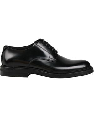 Dolce & Gabbana Lace-Up Shoes Leather - Black