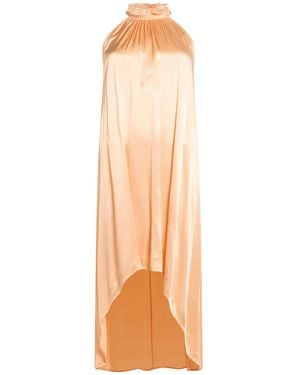 Haveone Apricot Midi Dress Viscose - Orange
