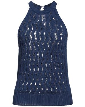 Attic And Barn Top Cotton - Blue