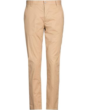 Daniele Alessandrini Trousers Cotton, Elastane - Natural