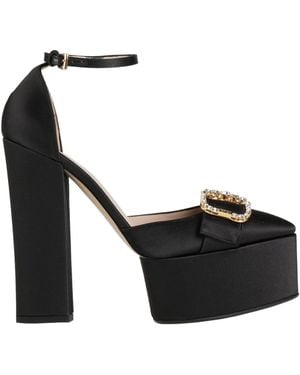 N°21 Pumps Textile Fibers - Black