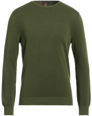 Andrea Fenzi Military Sweater Cotton - Green