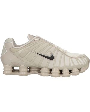 Nike Shox Tl Light Trainers Textile Fibres, Synthetic Material - Grey