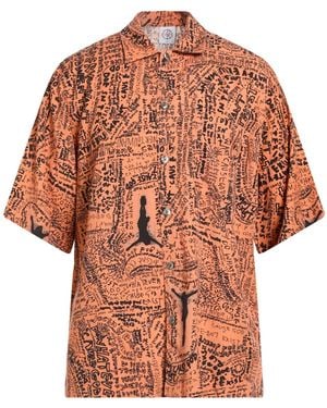 POLAR SKATE Shirt Tencel - Orange