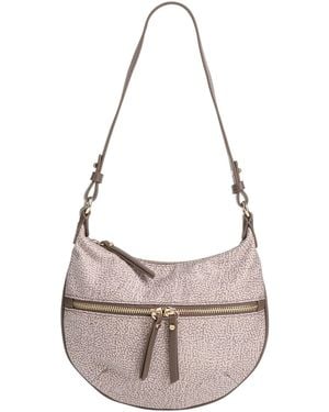 Borbonese Schultertasche - Braun