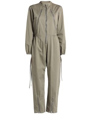 MM6 by Maison Margiela Military Jumpsuit Cotton - Natural