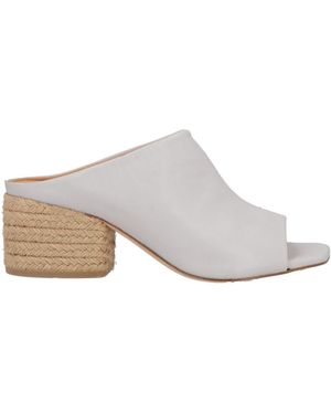 Paloma Barceló Lilac Sandals Leather - White