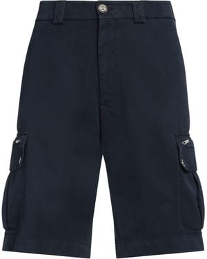 Brunello Cucinelli Shorts & Bermuda Shorts Cotton - Blue