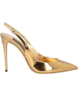 Dolce & Gabbana Pumps Soft Leather - Metallic